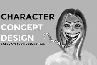 create a stylized original character portrait just for you