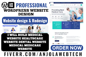 build medical website healthcare website dental website medical medicare website