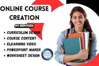 create online course slideshow ppt maker curriculum creation elearning video