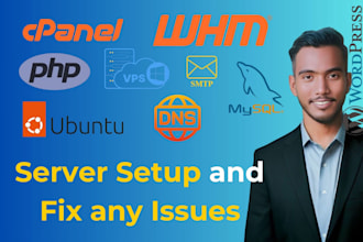 fix cpanel, whm, hosting, wordpress, ssl, malware, migration, dns, vps server