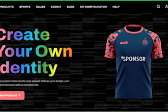 design profitable custom football jersey shopify store football jersey website