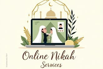 perform your online nikah ceremony with shariah compliance