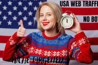 do organic USA,UK website traffic