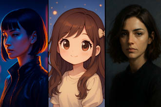 create unique ai generated profile pictures based on your style