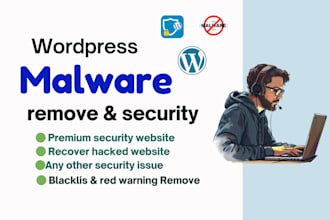 do remove malware for wordpress,and fix hacked website,or wordpress security