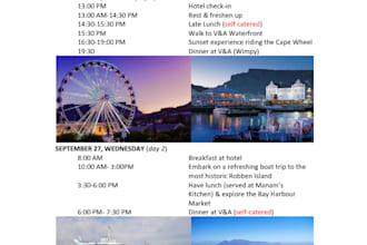 be your virtual assistant and travel planner