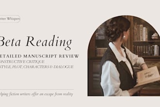 provide a tailored report of your manuscript
