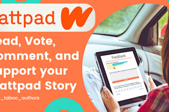 read, review and comment on your wattpad story