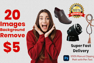 professionally remove background from ecommerce product