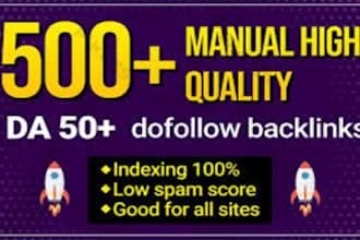 seo backlinks high da dofollow domain authority link building off page rating