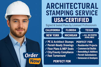 review draw stamp engineering architectural drafting mep floor plan city permit