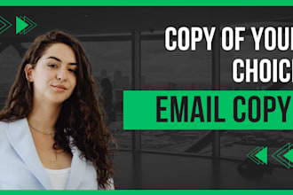 copywrite marketing and sales emails that converts