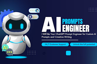 be your chatgpt prompt engineer for custom ai prompts and creative writing
