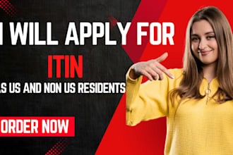 assist in applying for and obtaining a non resident itin  as a caa