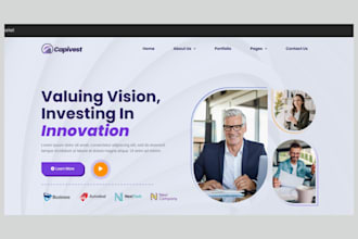 design venture capital website investors angel investor private equity website