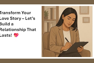 be your relationship coach to help you reconnect and grow