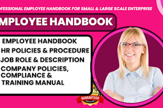write training manual job role and descriptions employee handbook offer letter