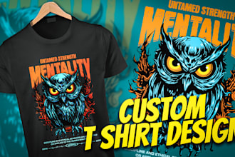 design trendy and best selling t shirt designs for your brand or pod stor