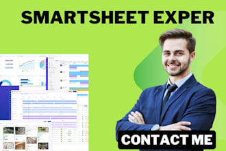 create custom smartsheet workflows, reports and dashboards
