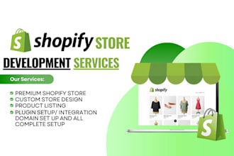 handle your shopify store development as a skilled shopify developer