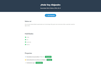 basic web page creation