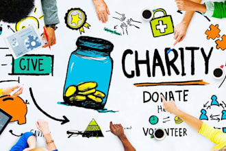 develop insurance app, wallet app for non profit donation, charity giving app