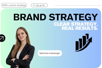 create a brand and marketing strategy to attract clients