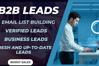 provide fresh verified b2b leads with valid emails contacts