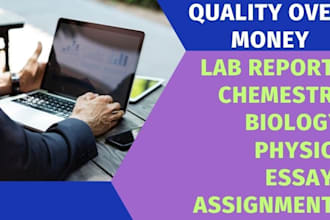 be your math, physics, chemistry and biology tutor