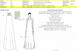 create factory ready tech packs for manufacturing quotes