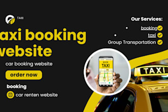 create limousine, chauffeur and taxi booking website
