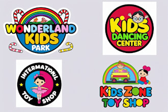 design preschool,childcare,day care,education,school logo