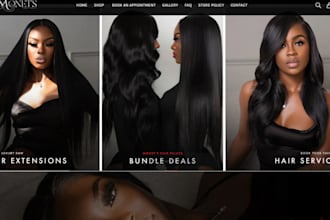 hair extension shopify store hair extension store hair website beauty website