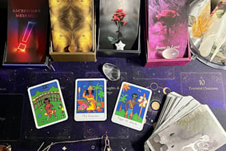 provide a written tarot and pendulum reading