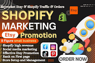 boost shopify sales etsy shop promotion shopify  etsy marketing