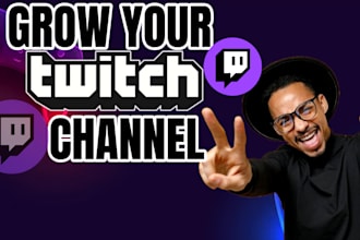 do organic twitch channel promotion to get real , live viewers