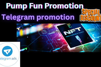 pump token sale 90m investor memecoin promotion forex channel telegram promotion