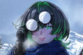 draw anime arts and oc illustrations