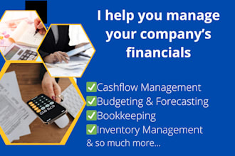 do budgeting, bookkeeping and inventory management services