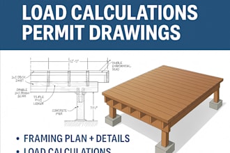 adu structural design load calculations permit ready plans