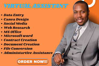 be your personal executive administrative virtual assistant social media manager