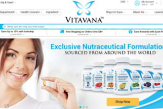 create supplements shopify store vitamins, omega 3, protein, probiotics website