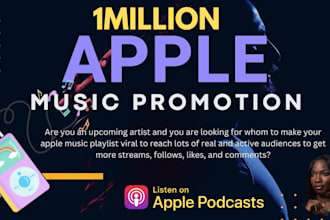 do apple spotify amazon music promotion to reach organic listeners