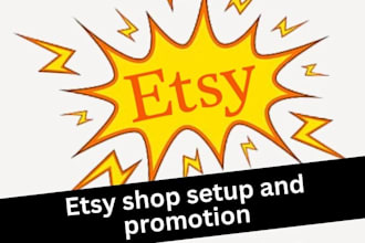 set up etsy digital product shop etsy seo listing etsy stan store sales setup