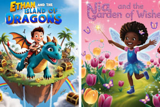 illustrate children story book illustration, children story, picture book