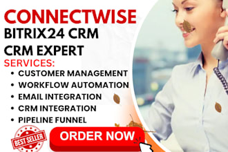 setup connectwise bitrix24 quotewerks flowlu halopsa happyfox infoflo qwilr  crm
