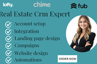setup and manage real estate lofty crm, follow up boss idx website