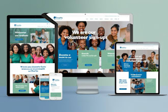 design charity, nonprofit, donation, ngo, fundraising, crowdfunding wix website