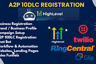 do a2p 10dlc registration twilio dialpad tollfree number registration