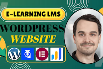 create elearning wordpress website with tutor lms learndash